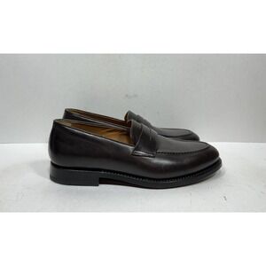 Velasca Milano Dark Brown Leather Loafers Men's Size 9 US / 42 Shoes Slip On